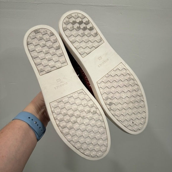Birdies Slip-On Ombre Glitter Shoe Red Size 6.5 - Picture 6 of 8